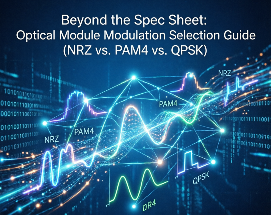 光传输底层逻辑解密：从 NRZ 到 QPSK，谁才是您的最佳链路方案？